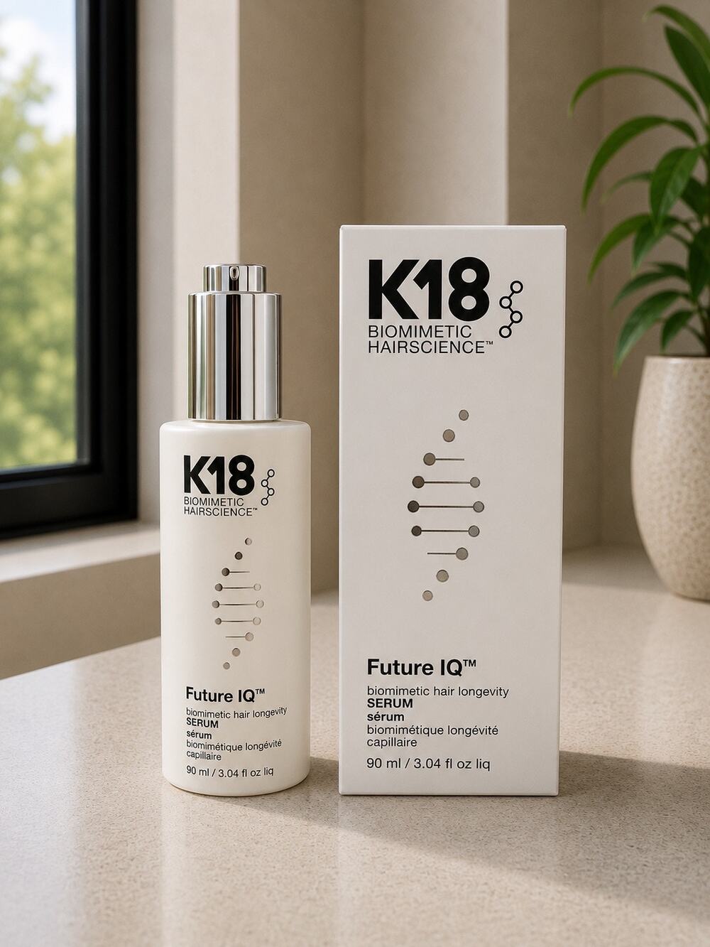 $120 Unreleased K18 Future IQ Biomimetic Hair Longevity Serum 90mL Scalp